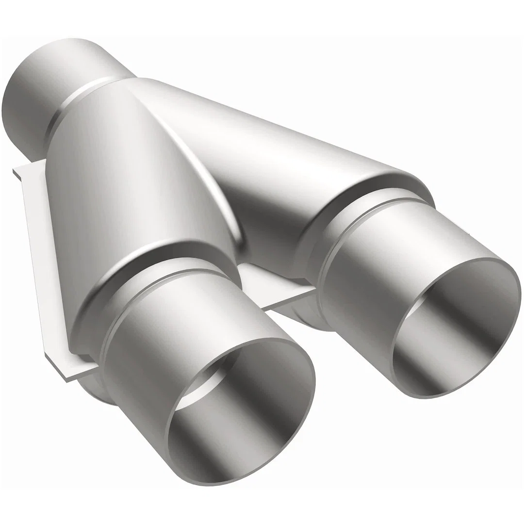 10768 – MAGNAFLOW Exhaust Crossover Pipe, Stainless Steel 2-1/2 Inch Diameter Inlet 2-1/2 Inch Outlet Diameter 10 Inc...
